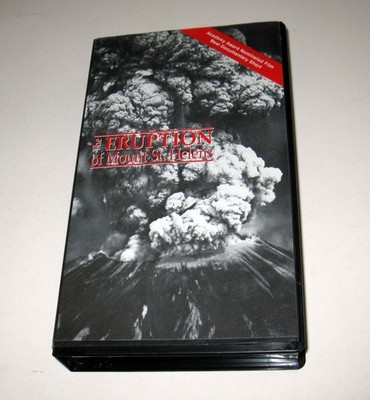 IMAX Video The Eruption of Mount St. Helens VHS Cassette 2000 Clamshell Case