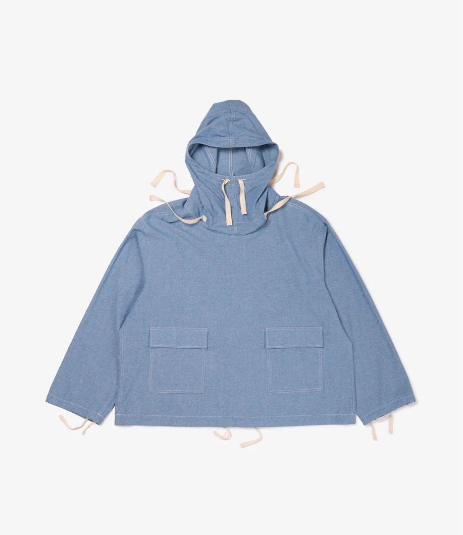 ＊＊＊＊　 WORKADAY Smock Engineered Garments LT Blue Salvage Smock Workaday Cotton S
