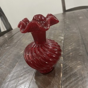 Red Fenton Glass | eBay