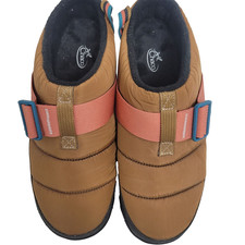 Chaco Mens Slip On Casual Camp Ramble Puff Shoes Brown Sz 9 Winter Pre-Owned