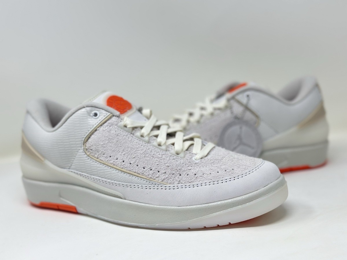 【NIKE】Air Jordan 2 Retro Men's Shoes Nike Men's Jordan Retro 2 Shoes - White / Varsity Red