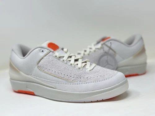 DV7128 110 Jordan 2 Low SP Retro x Shelflife White Sail Light Bone Size 8 Men's