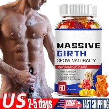 Male Enhancement Gummies Booster  Thicker Last Longer Stronger Bigger 60 Gummy