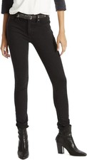 Levi's Women's 721 High Rise Skinny Jeans Soft Black 29R / W29XL30