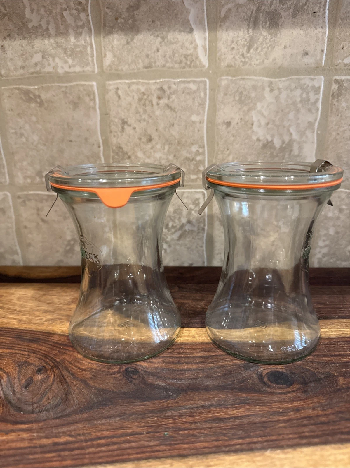 Weck Deli Jars Set Of 2- 12.5oz