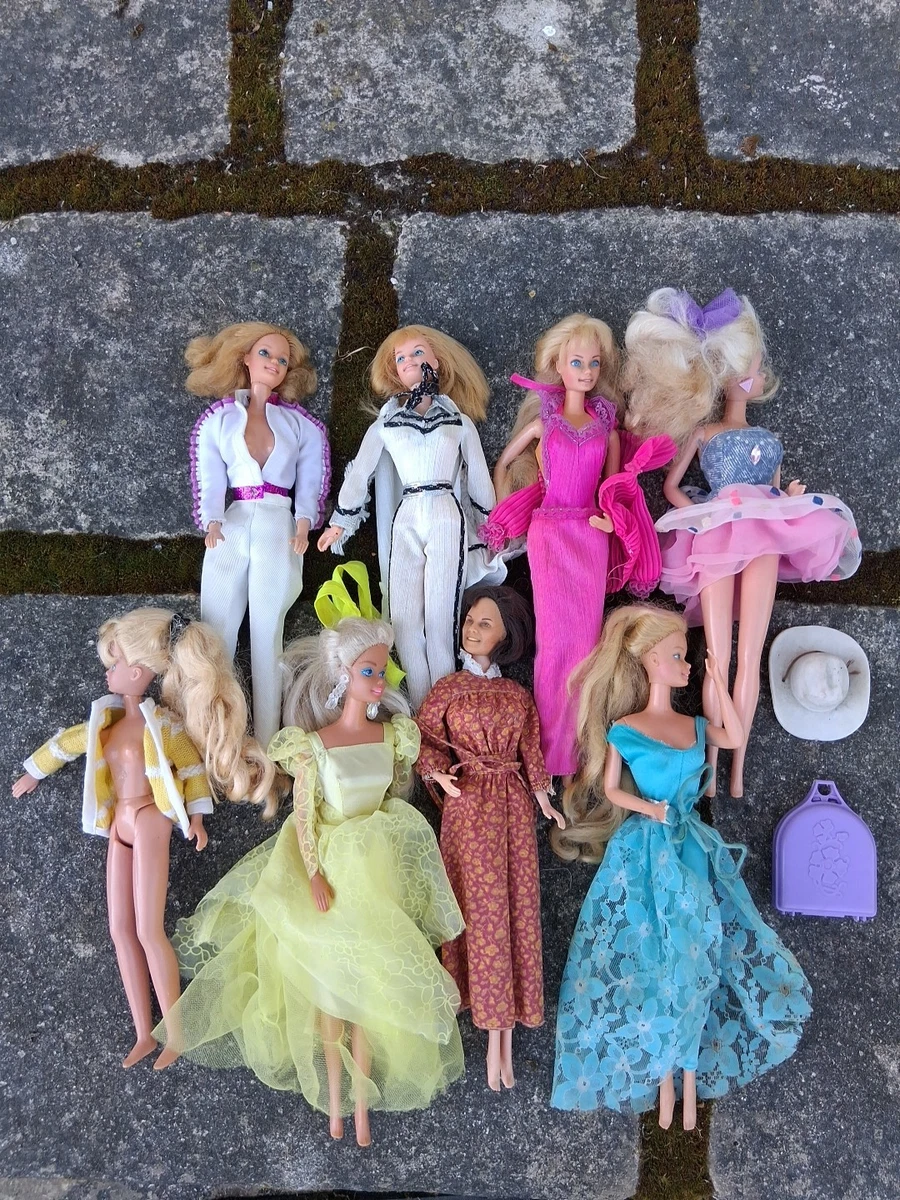 Beau Lot Vintage Barbie Authentique – Poupée + Vêtements + Accessoires