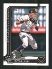 2025 Topps #196 Aaron Schunk RC Colorado Rockies 38167