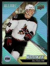 2024-25 Upper Deck Allure Aku Raty Rookie Utah Hockey Club #147