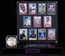 500 HOME RUN HITTERS - AUTOGRAPHED SIGNED BASEBALL WITH CO-SIGNERS