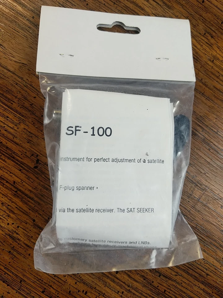 Compact In-Line Powered Satellite Signal Finder with Audio Beeper Tone - Image 2 of 2