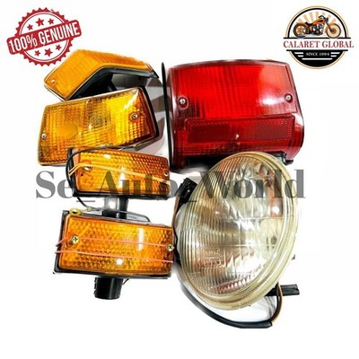 Vespa px/lml/star tail light/lamp headlight insert & indicator set combo