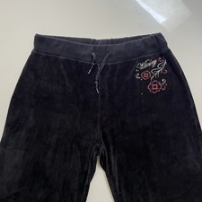 Disney Disneyland Resort Mickey Mouse Wide Leg Black Sweatpants Women's Medium