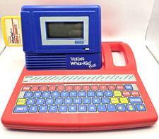 Vintage 1991 VTech Talking Whiz Kid Plus Educational Toy w Cartridge Tested Vid