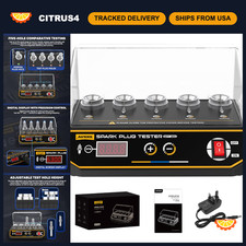 Adjustable Spark Plug Tester 5 Holes 200-9000rpm 12v Engine Diagnostic Tool