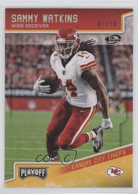2018 Panini Playoff 4th Down 7/10 Sammy Watkins #99 1be