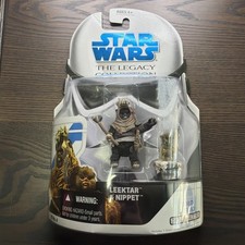 Star Wars The Legacy Collection Leektar & Nippet 1st Day Of Issue Figure New