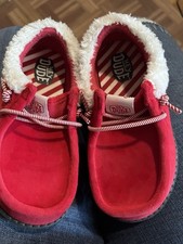 Toddler Size 10 Santa Hey Dude