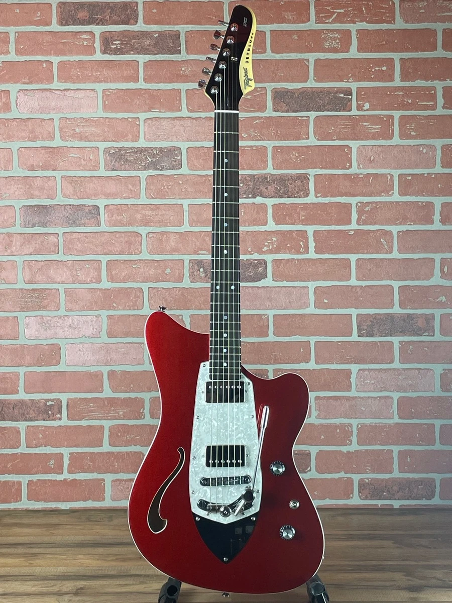 Tagima Jet Blues Cosmos Semi Hollow Electric Guitar - Candy Apple