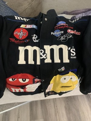 M&Ms NASCAR Racing Jacket Elliot Sadler #38 JH Design Men, Size XL