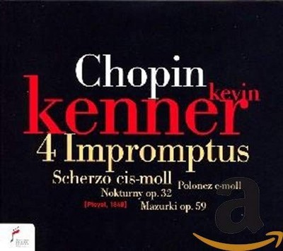 Kevin Kenner - Preludes, Nocturnes and Impromptus - Kevin Kenner CD 7EVG The