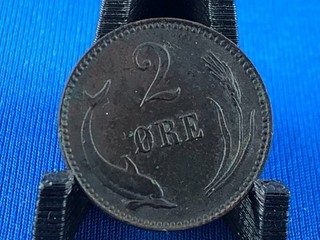 DENMARK 2 ORE 1891 (A3/521)