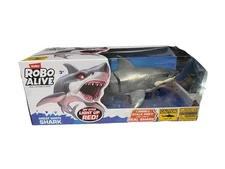 Robo Alive Great White Shark Series 1 by Zuru, Battery-Powered Robotic Light up