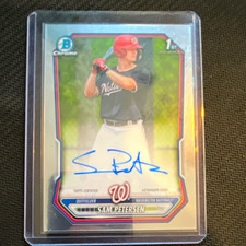 Sam Petersen 2026 Bowman Chrome 1st Bowman Prospect Autos AUTO Nationals #CPA-SP