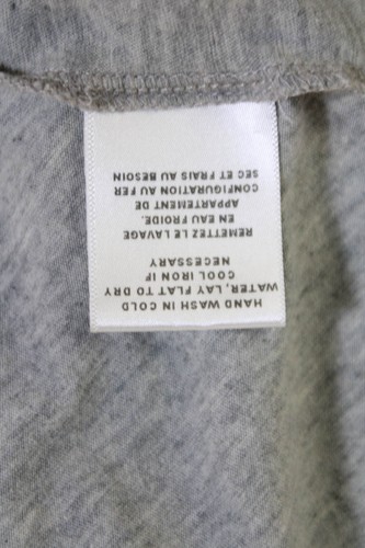 Alice + Olivia Womens Cotton Sleeveless Boat Neck Raw Hem Top Gray Size XS - Picture 4 of 5