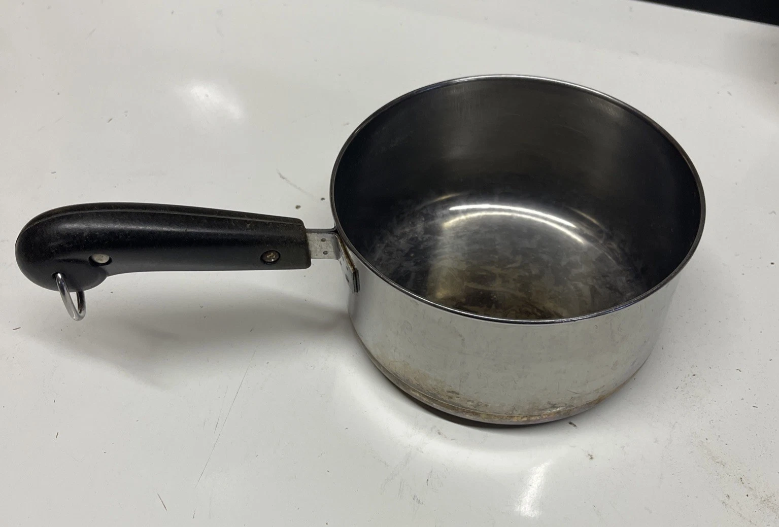 Vintage 60’s Revere Ware copper bottom 1.5 qt saucepan 1801