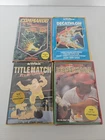 Lot Of 4 Atari Games - Untested Cham Shell Bulk Vintage Video Games