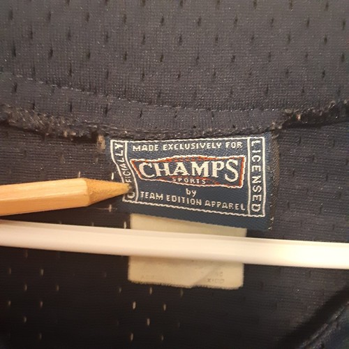 Vtg North Carolina Tar Heels Jersey Champs Mens XL Baseball UNC NCAA Blue - Picture 5 of 9