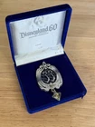 Disney Club 33 Diamond Celebration Exclusive Dangle Pin Disneyland 60th In Box