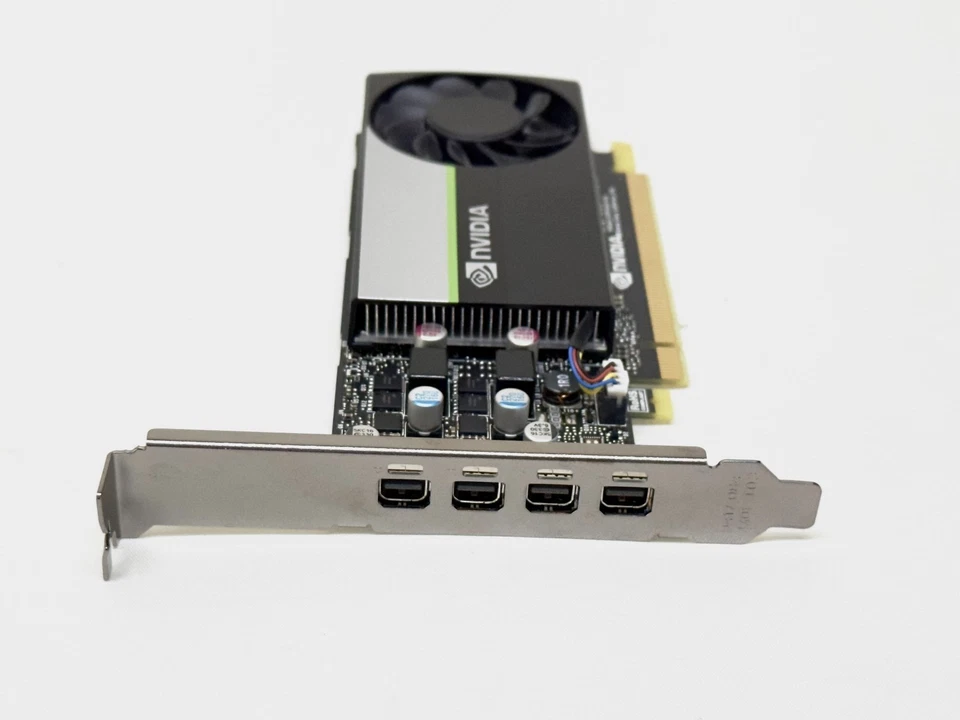 Dell NVIDIA Quadro T1000 4x Mini-DisplayPort 4GB DDR6 Video Graphics Card 0DW8FN - Image 3 of 4