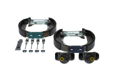 BOSCH Bremsbackensatz KIT SUPERPRO 0 204 114 129 für 206 PEUGEOT 2A Van LPG HDi