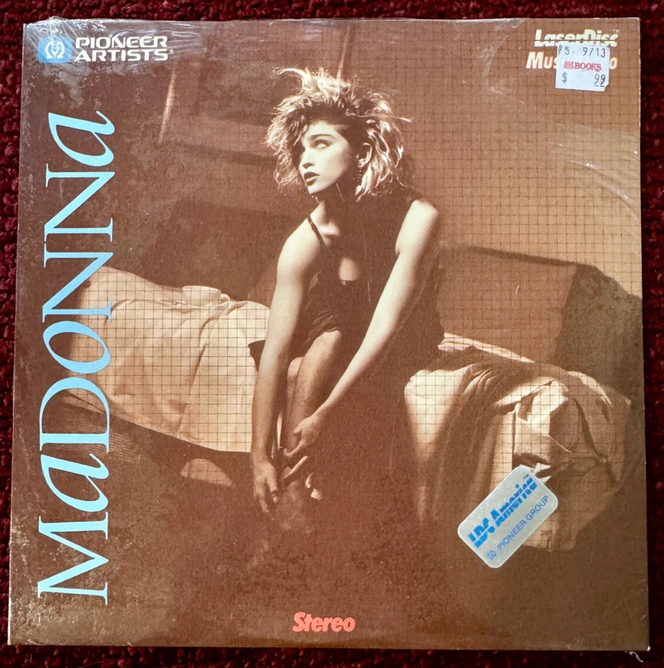 MADONNA SEALED LASERDISC MINI DISC MUSIC 4 VIDEOS LIKE A VIRGIN PIONEER PROMO - Image 2 of 4