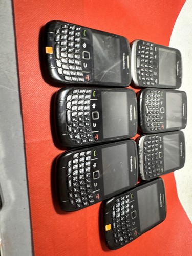 7 X BlackBerry Curve 8520 - Mobile Phone Joblot Faulty For Repair - Afbeelding 3 van 5