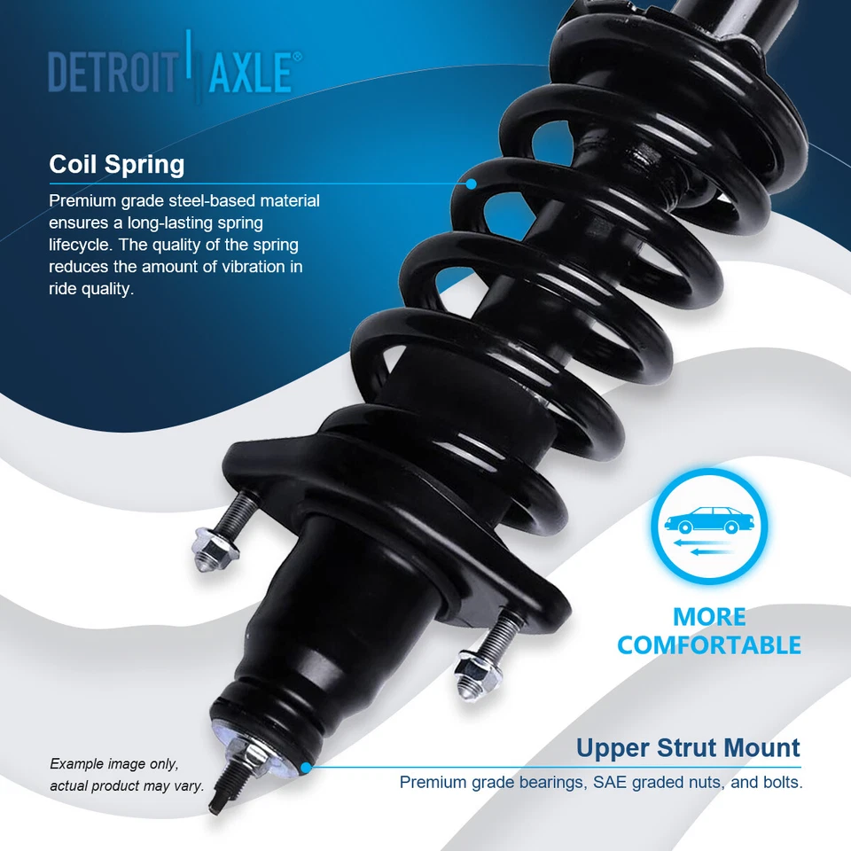 8pc Front & Rear Struts w/ Coil Spring Sway Bar Links for 2007-2011 Honda CR-V — 第 3/4 张图片