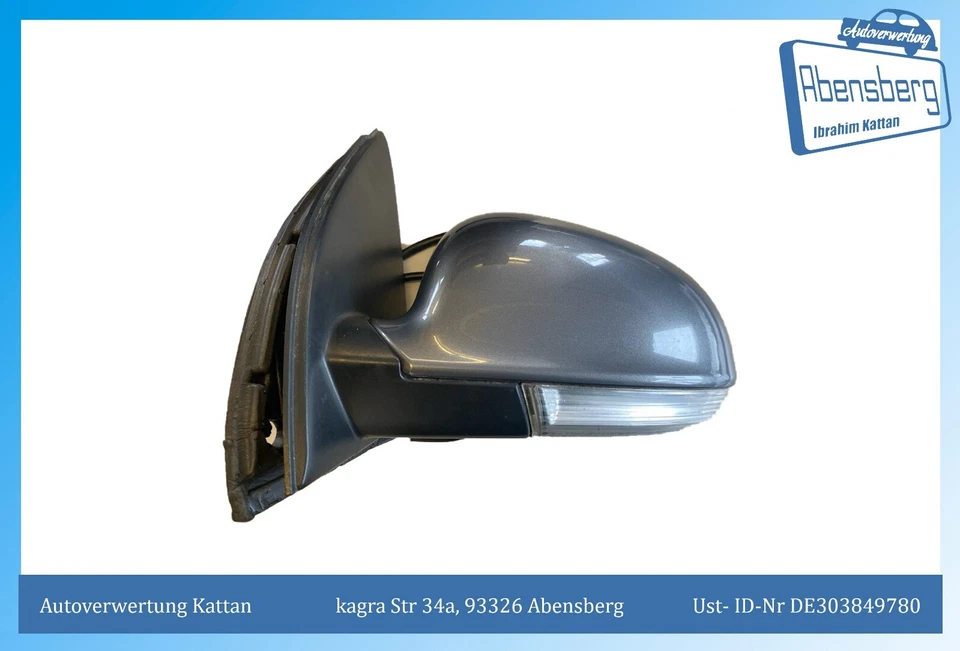 gebr-Spiegel links für VW Golf 5 - Außenspiegel Elektrisch klappbar 1k0857933 - Bild 2 von 4