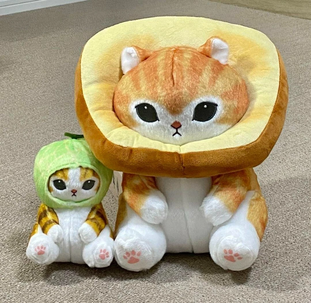 Mofusand Pan Nyan Bread Cat Big Plush Mini Plush eBay