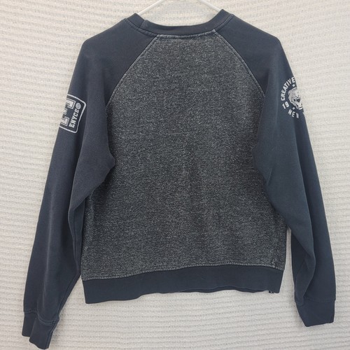 Vintage Enyce 90s Sweater Size Med Gray Crewneck Sean Combs 1996 - Picture 10 of 12