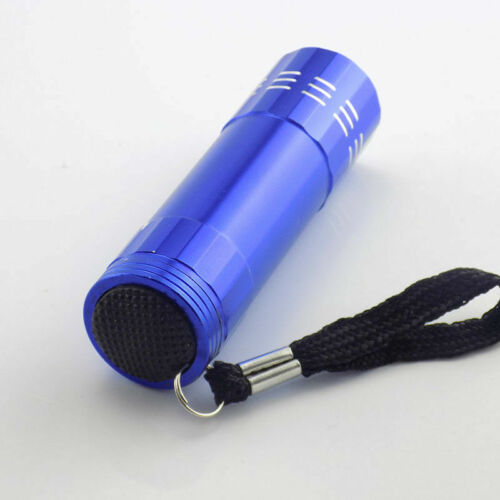 1X mini 9 LED Flashlight Portable Pocket Torch flash Lamps light Keychain - Picture 8 of 13