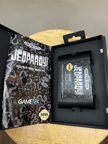 SEGA GENESIS: Jeopardy *COMPLETE* CIB Video Game - Picture 2 of 6