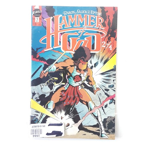Hammer of God #2 Of 4 | 1First Comics | 1990 | Comic Book - 第 1/9 張圖片