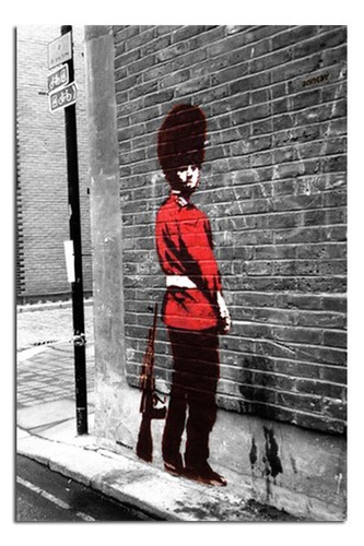 Banksy Queens Guard Maxi Poster New - Laminated Available | OFFICIAL LICENSED - 第 1/2 張圖片