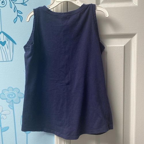 City Streets 4th of July Girls American Flag Colors Sequin Tank Top Size 10/12 ! - Picture 5 of 8