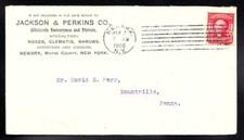 1906 NURSEYMEN & FLORISTS NEWARK NY Advertising Cover with Billhead (W5379)