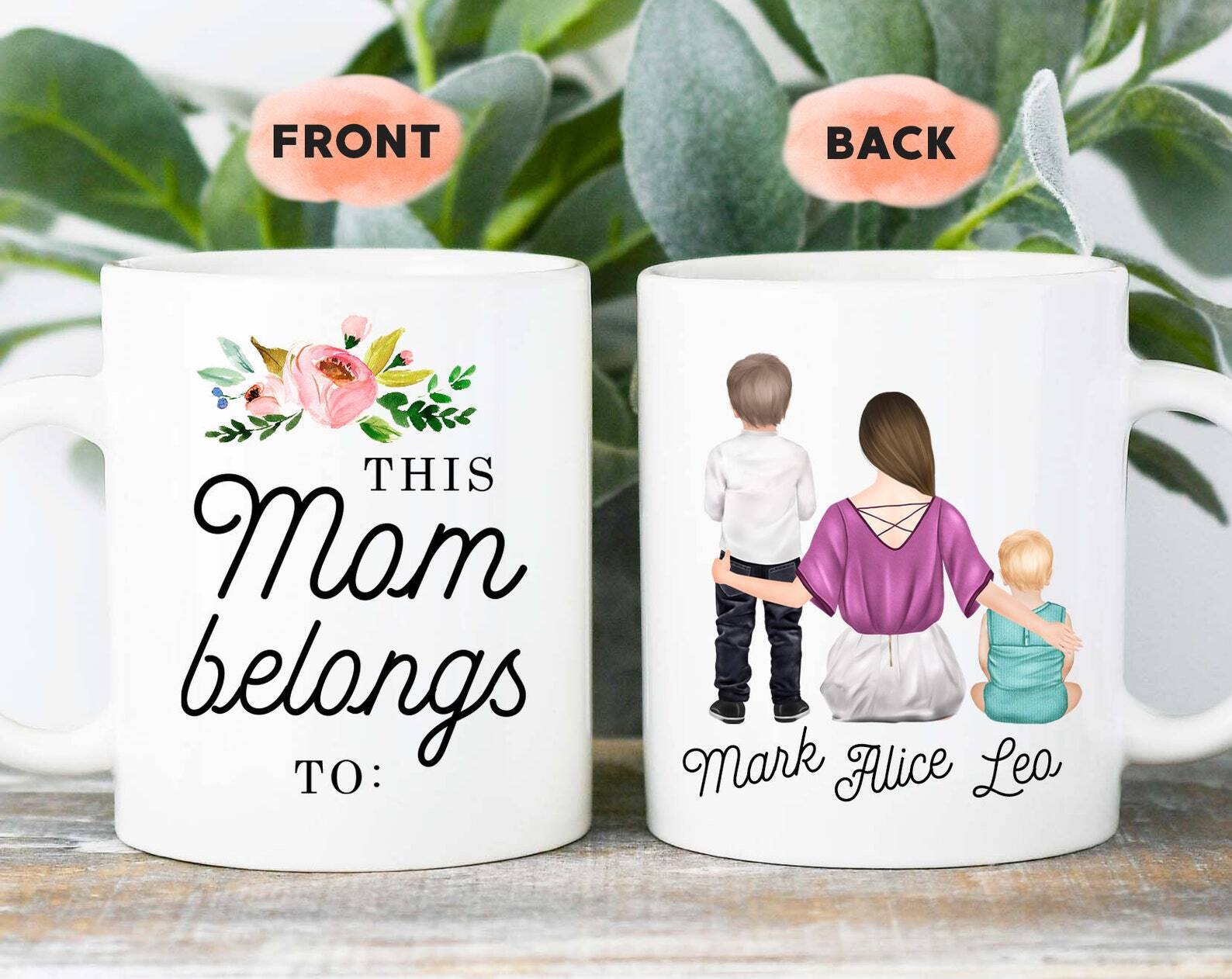 Children Mug Mother Mug Best Mom Gift This Mom Belongs To Mug Mommy Mug Mama Mug