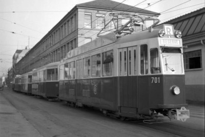 Neue Straßenbahn in Genf 1950 1950 Historische Schweiz 4x6 Foto 