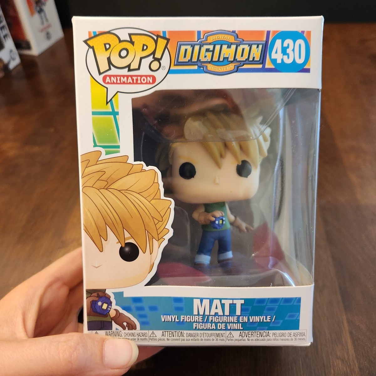Funko Pop! Vinyl: Digimon - Matt #430 Figure NOT MINT BOX