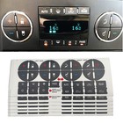 <!--F#f_0-->6 Packs Rear Radio Volume Control Knob with AC Dash Button Sticker Repair Kit<!--F/-->